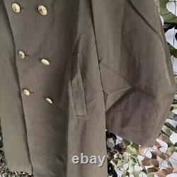 Rare 1990 China Army Military Surplus PLA Type 87 Windproof Overcoat Size 175