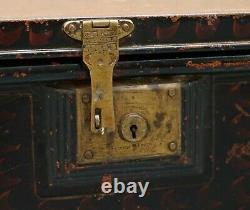 Rare African Campaign Military Metal Chest Luggage The Owomeji Jones Brothers