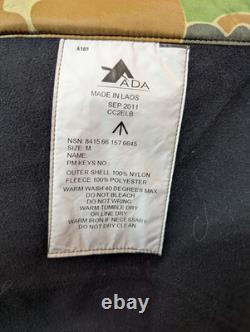 Rare Australian Military Auscam Camo Combat Softshell Jacket Size Medium #534