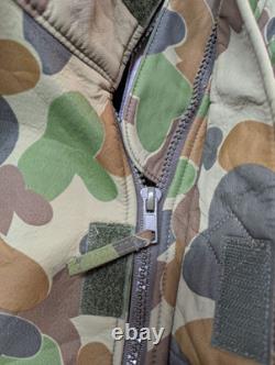 Rare Australian Military Auscam Camo Combat Softshell Jacket Size Medium #534