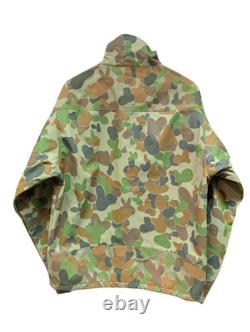Rare Australian Military Auscam Camo Combat Softshell Jacket Size Medium #534