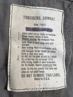 Rare Combat Trousers All-Season (ASAT) Tribal Experimental Print US Columbia L