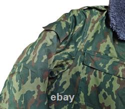 Rare Genuine Russian Army Military Woodland Flora Camo Cold Weather Parka 58 #2