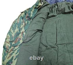 Rare Genuine Russian Army Military Woodland Flora Camo Cold Weather Parka 58 #2