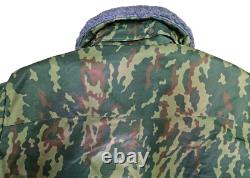 Rare Genuine Russian Army Military Woodland Flora Camo Cold Weather Parka 58 #2