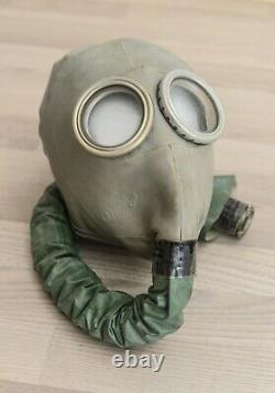 Rare IP-4 Gas Mask Soviet Military Rebreather Full Set+Sealed Oxygen Canister