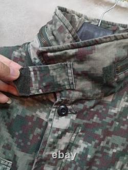 Rare Original Peruvian Army Amapat Military Camo field jacket