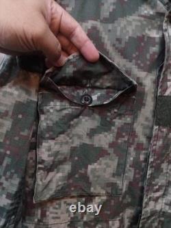 Rare Original Peruvian Army Amapat Military Camo field jacket