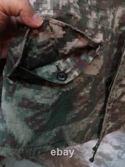 Rare Original Peruvian Army Amapat Military Camo field jacket