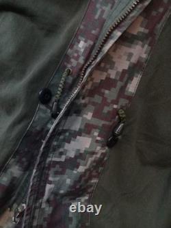 Rare Original Peruvian Army Amapat Military Camo field jacket