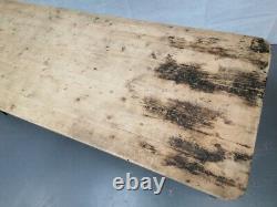 Rare S. W. A British Army Military Wooden Trestle Folding Table