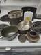 Rare Stainless Steel M40 Swedish Army Mess Kit- Complete Set Military Surplus