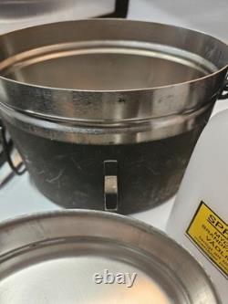 Rare Stainless Steel M40 Swedish Army Mess Kit- Complete Set Military Surplus