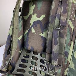 Rare VTG 90s Italian Army 90L Large Woodland Rucksack Pack withPouch. Unused