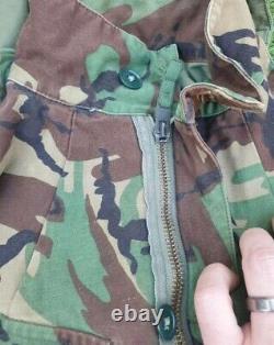 Rare Vintage Falklands British Army Military SAS Para Surplus DPM Jacket Smock