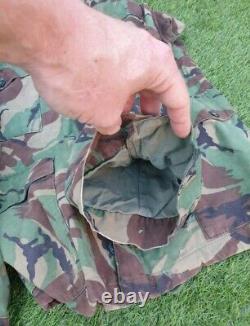 Rare Vintage Falklands British Army Military SAS Para Surplus DPM Jacket Smock