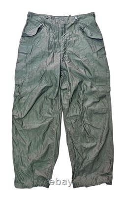 Rare Vintage Genuine US Military 50s M51 Cargo Combat Trousers Medium Reg SN2