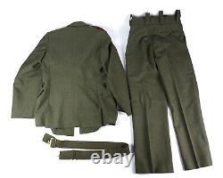 Rare Vintage Irish Army Infantry Military Uniform J. I. And Son Size 7