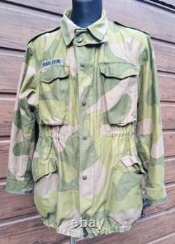 Rare Vintage Norwegian M75 ARMY MILITARY FIELD COAT JACKET
