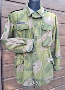 Rare Vintage Norwegian M75 ARMY MILITARY FIELD COAT JACKET