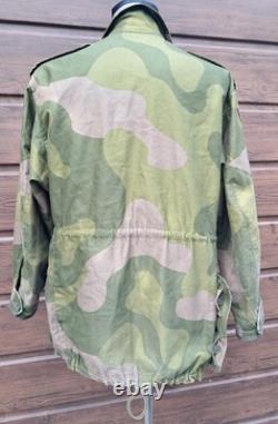 Rare Vintage Norwegian M75 ARMY MILITARY FIELD COAT JACKET
