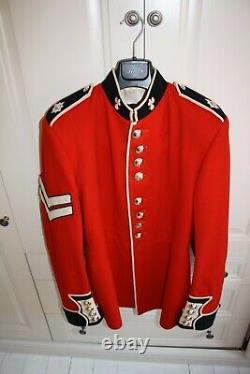 Red Scarlet Irish Guards Military Jacket Tunic 40 inch Chest British Army