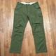 Relwen Army Military Surplus Green Cargo Straight Fit Pants Mens 38