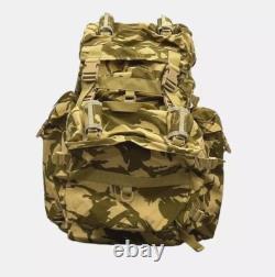 Romanian Army 90L Desert Camo rucksack withassault pack, NOS, free U. S. Shipping