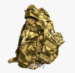 Romanian Army 90L Desert Camo rucksack withassault pack, NOS, free U. S. Shipping