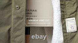 Romanian Army Officer Coat Used BOA Collar Military Surplus Size Not Eligible