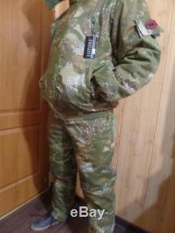 Russian Winter Military Uniform Jacket Fishing Hunting Travel -20c Camouflage