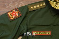 Russian army Military office uniform 4 stars General land-forces 54/6