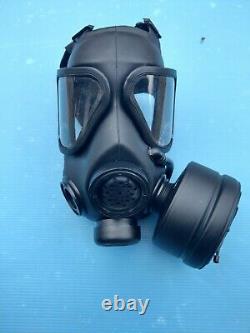 SERBIA Army Military Modern Protective Mask with 40mm Filter -Large