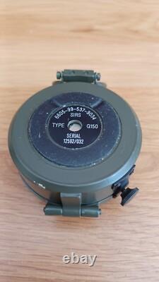 SIRS G150 compass & Case British Army Military issued MOD reads in VGC