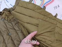 SOVIET Russian Army TELOGREIKA WW2 MILITARY WINTER JACKET FUFAIKA VATNIK Size 4