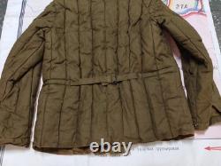 SOVIET Russian Army TELOGREIKA WW2 MILITARY WINTER JACKET FUFAIKA VATNIK Size 4