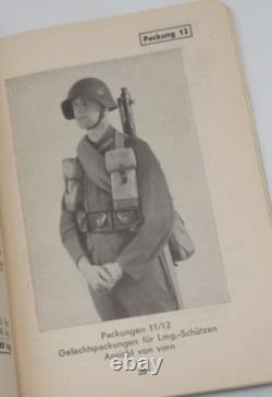 SWISS ARMY Military Brown Leather Belt Bandolier Ammo Cases Pouch Pouches 1950