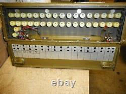 Sb-22/pt Us Army Signal Corps Military Field Telephone Switchboard