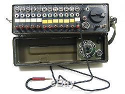 Sb-22d/pt Us Army Telephone Switchboard Radio Field Phone Signal Corps Military