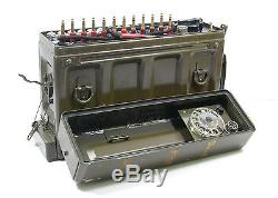 Sb-22d/pt Us Army Telephone Switchboard Radio Field Phone Signal Corps Military