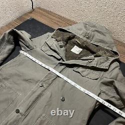 Schwartz Vintage Genuine german army Jacket cold weather parka liner Military