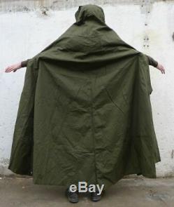 Set 2 Military Polish Army Poncho or 1 Tent. BIGGEST SIZE 3.1980's. New. Lavvu