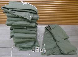 Set 2 Military Polish Army Poncho or 1 Tent. BIGGEST SIZE 3. New. Lavvu. Canvas