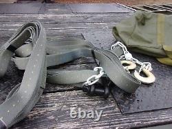 Set 2 Military Tow Strap Sling D Ring Shackle Clevis+chains 9 Ft+ Us Army Straps