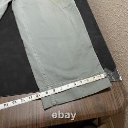 Shade 509 Army Pants VINTAGE 1940s 1950s COMBAT military cargo trousers OG 107