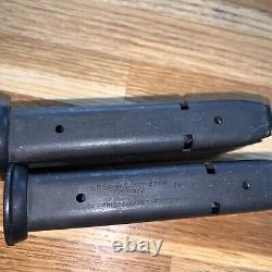 Sig M11 9mm, Lot of 2 Magazines, 10rd Govt Issued LE Military Army Surplus