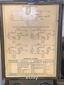 Signal Corps US Army Military WW2 Test Unit 1-236 telegraphy teletypewriter RARE