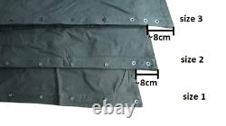 Size 1 2 3 Genuine NOS/Used Half Polish Lavvu military tent One Canvas Poncho