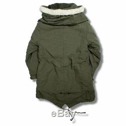 Small Reg Us Military Fishtail Parka Jacket Army M65 Extreme Cold Genuine Od Nos