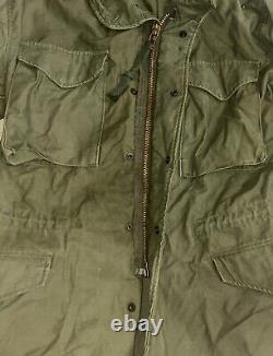 So Sew Vintage M65 Field Jacket Army Military Surplus Coat (Vietnam War)